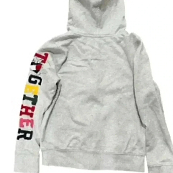 Tommy Hilfiger Full Zip Up Hoodie Sweatshirt Boys Sz Medium 8/10 - Picture 9 of 12